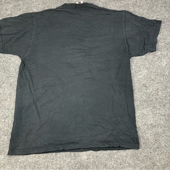 Vintage NFL Ben Roethlisberger Steelers T-Shirt Men’s Size Large Black Y2K - Picture 7 of 9